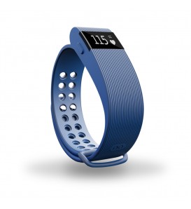 Smart band Bracelet con Cardiofrequenzimetro blu